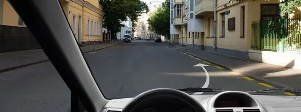 Иллюстрация к вопросу: Разрешается ли Вам поставить автомобиль на стоянку в этом месте?