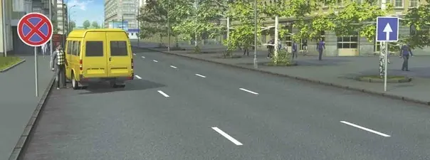 Иллюстрация к вопросу: Обязан ли в этой ситуации водитель, остановившийся из-за неисправности, выставить знак аварийной…