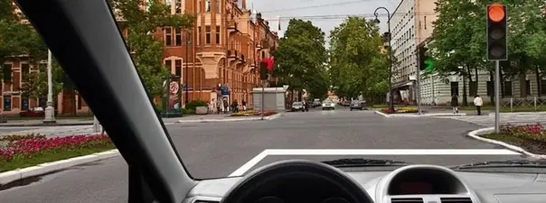 Иллюстрация к вопросу: В каком месте Вы должны остановиться?