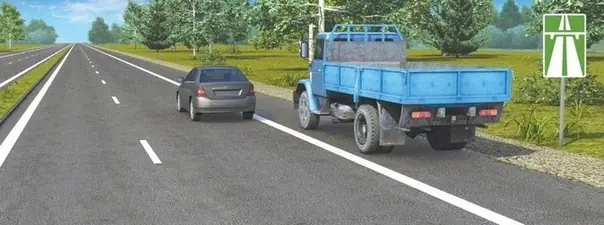 Иллюстрация к вопросу: Кто из водителей нарушил правила остановки?