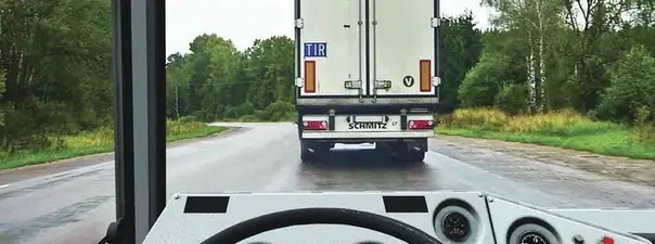 Иллюстрация к вопросу: Можно ли Вам выполнить обгон?