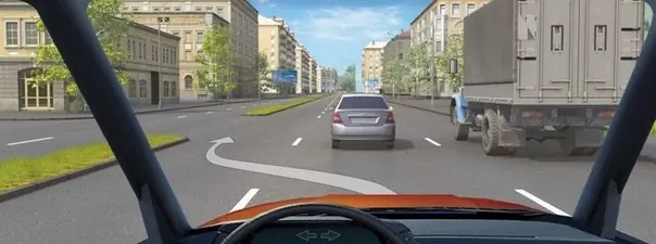 Иллюстрация к вопросу: Разрешается ли Вам, управляя грузовым автомобилем с разрешённой максимальной массой более 2,5 т…