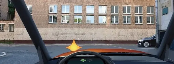Иллюстрация к вопросу: Как Вам следует поступить при повороте налево?