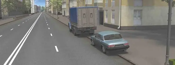 Иллюстрация к вопросу: Кто из водителей правильно поставил автомобиль на стоянку?