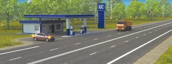 Иллюстрация к вопросу: Кто имеет преимущество в движении?