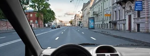 Иллюстрация к вопросу: В данной ситуации Вам разрешается движение: