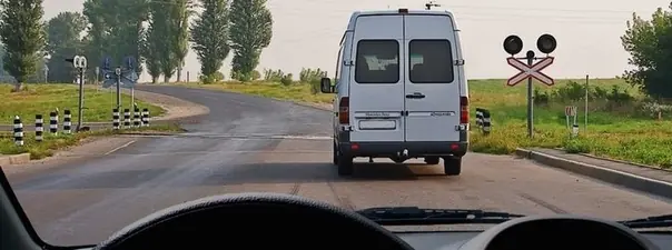 Иллюстрация к вопросу: Вы можете начать обгон: