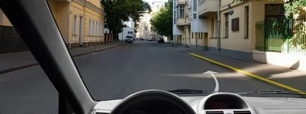 Иллюстрация к вопросу: Разрешена ли Вам остановка в этом месте?
