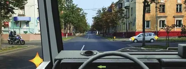 Иллюстрация к вопросу: Кому Вы обязаны уступить дорогу при повороте налево?