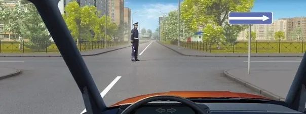 Иллюстрация к вопросу: Вы имеете право двигаться: